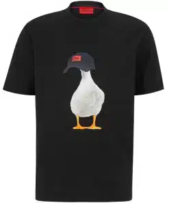 Hugo Ducky T-shirt Black