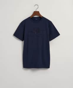 Gant Teens Tonal Archive Shield T-shirt Classic Blue
