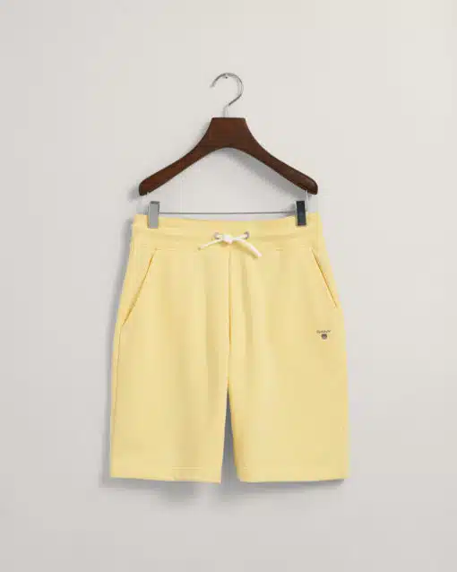 Gant Teens Original Sweat Shorts Lemon