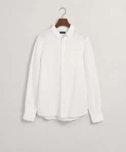 Gant Teens Linen Shirt White