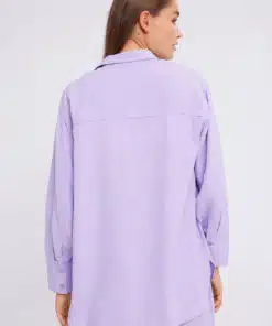Envii Ensplit Shirt Purple Rose