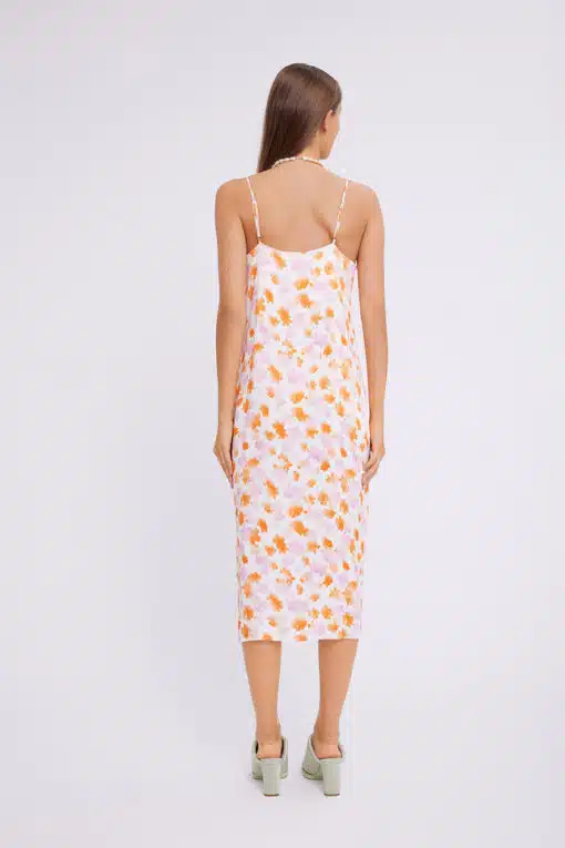 Envii Enlima Slip Dress Orange Bloom
