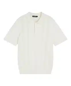 J.Lindeberg Rey Solid Polo Cloud White