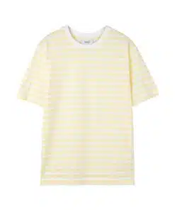 Makia Verkstad T-Shirt Women Lemon/White