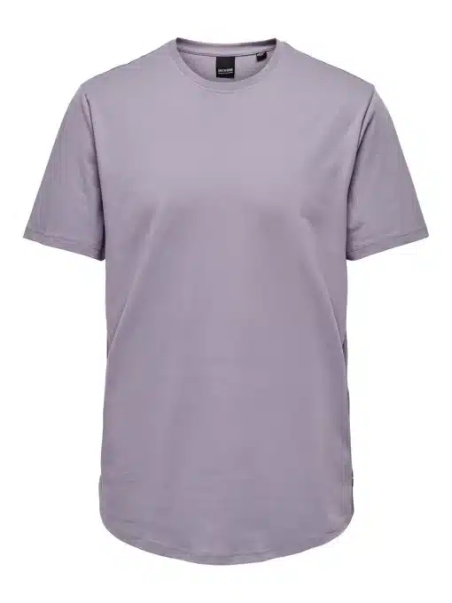 Only & Sons Matt Longy T-shirt Purple Ash
