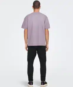 Only & Sons Fred Tee Purple Ash