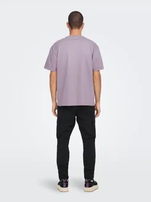 Only & Sons Fred Tee Purple Ash