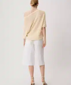 Comma, Knitted Pullover Beige