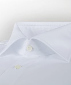 Stenströms White Twill Shirt Fitted Body