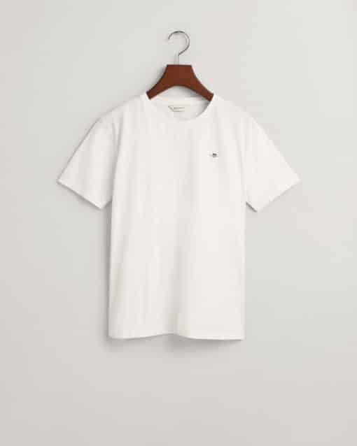 Gant Teens Shield SS T-Shirt White