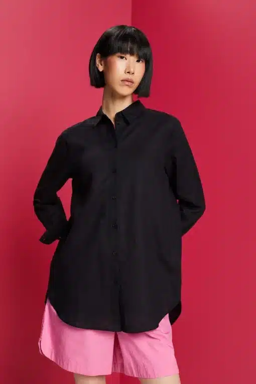 Esprit Linen Shirt Black