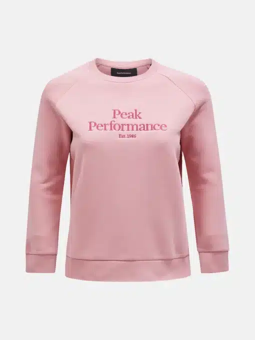 Peak Performance Original Crew Women Warm Blush
