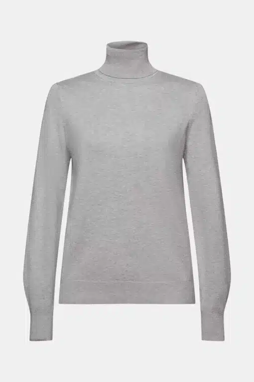 Esprit Turtleneck Knit Medium Grey
