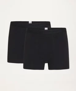 Knowledge Cotton Apparel 2-Pack Underwear Black