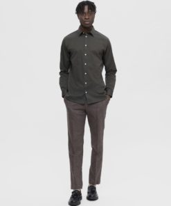 Selected Homme Ethan Classic Shirt Forest Night