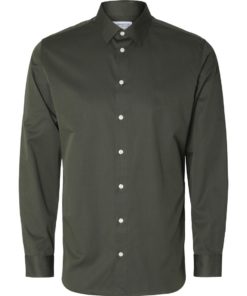Selected Homme Ethan Classic Shirt Forest Night