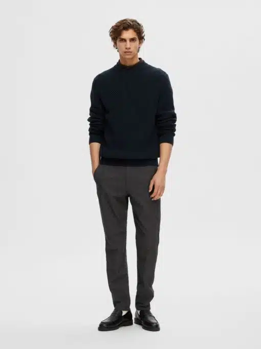 Selected Homme Carl Structured Knit Sky Captain