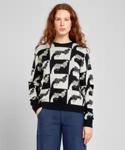 Dedicated Sweater Arendal The Knotted Gun Black