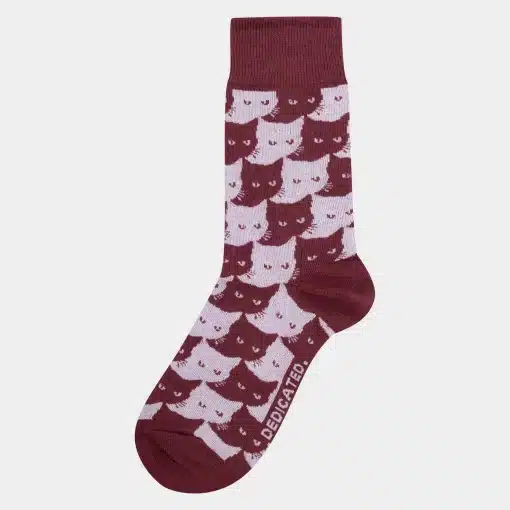 Dedicated Socks Sigtuna Pepita Cats 3-Pack
