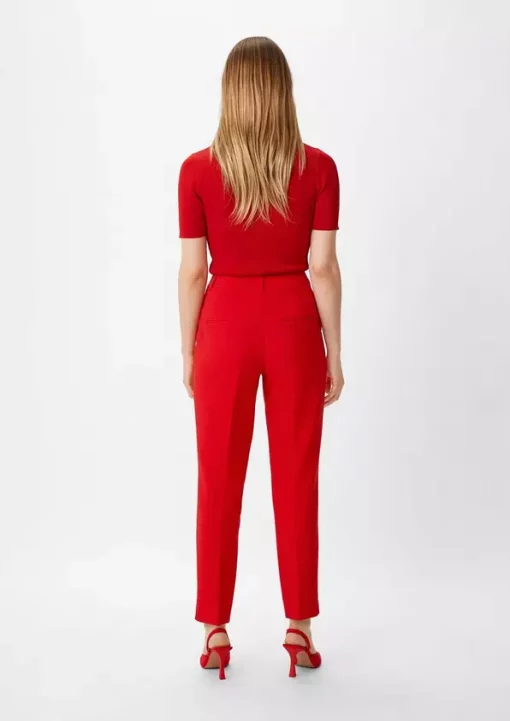 Comma, Trousers Poppy Red