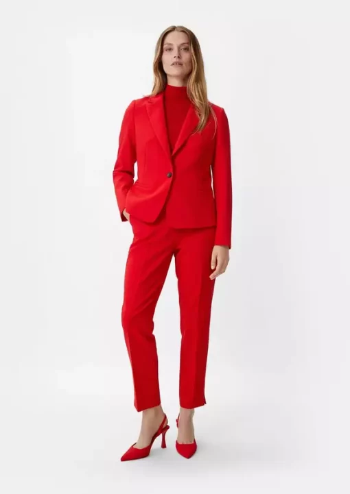 Comma Blazer Red Chili