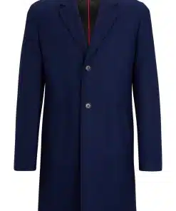 Hugo Malte Coat Dark Blue
