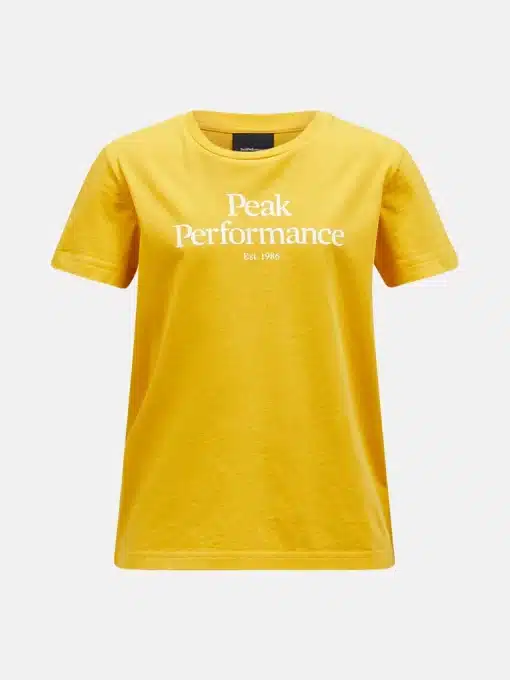 Peak Performance Junior Original Tee Pure Gold