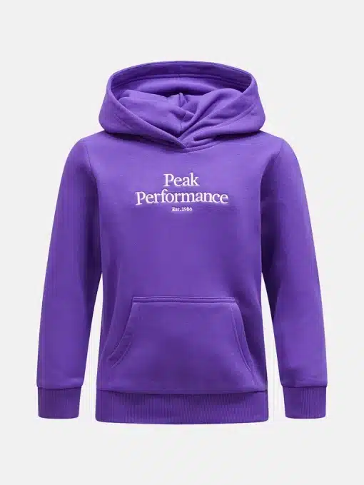 Peak Performance Original Hoodie Junior Royal Purple