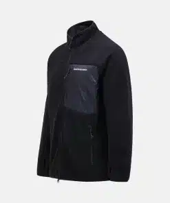 Peak Performance Pile Zip Jacket Men Black