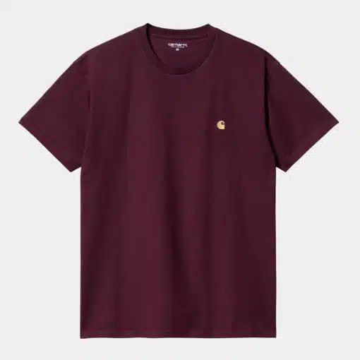Carhartt WIP S/S Chase T-shirt Amarone/Gold