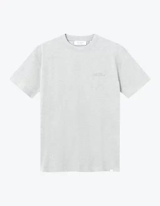 Les Deux Crew T-shirt Grey Melange