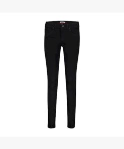 Red Button Jimmy Jeans Black