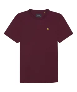 Lyle & Scott Plain T-shirt Burgundy