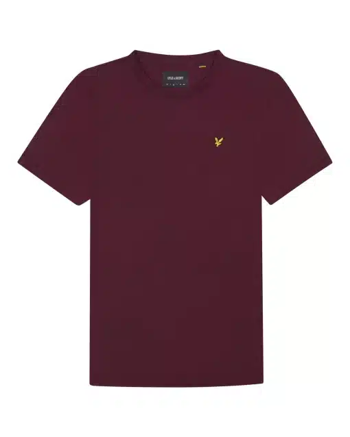 Lyle & Scott Plain T-shirt Burgundy