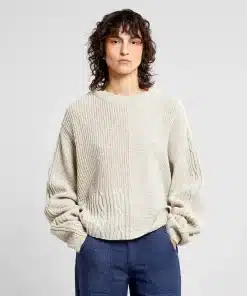 Dedicated Sweater Limboda Pearl White