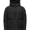 Only & Sons Car Life Quilted Jacket Black