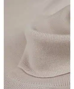 Stenströms Silja Off-White Merino Wool Roll Neck