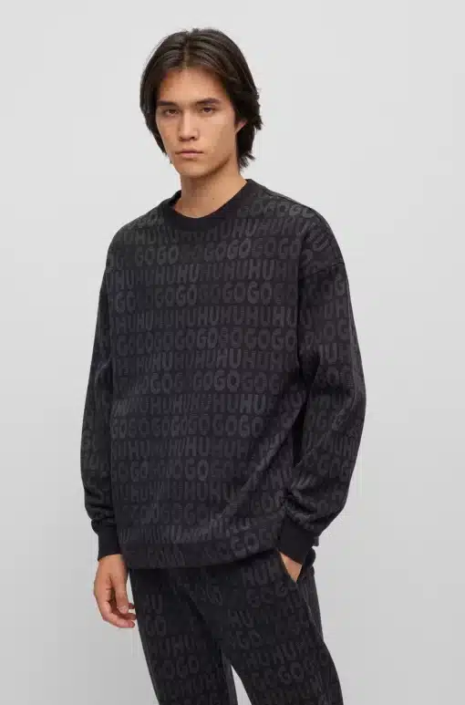 Hugo Dippins Sweatshirt Dark Grey