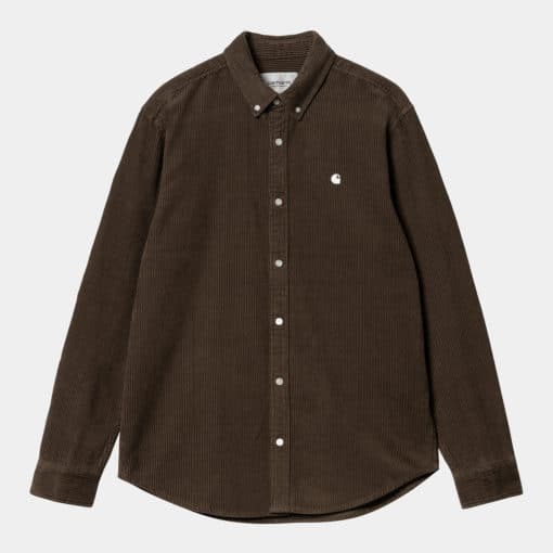 Carhartt L/S Madison Cord Shirt Buckeye/Wax