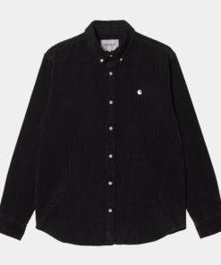 Carhartt L/S Madison Cord Shirt Black