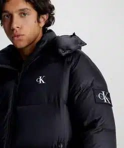 Calvin Klein Down Puffer Jacket Black