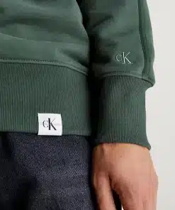 Calvin Klein Cotton Terry Sweatshirt Thyme
