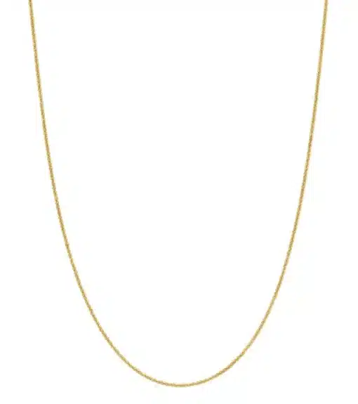 Edblad Tinsel Thin Necklace Gold