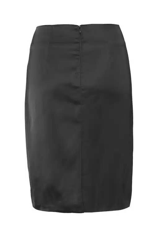 InWear Zilky Drape Skirt Black