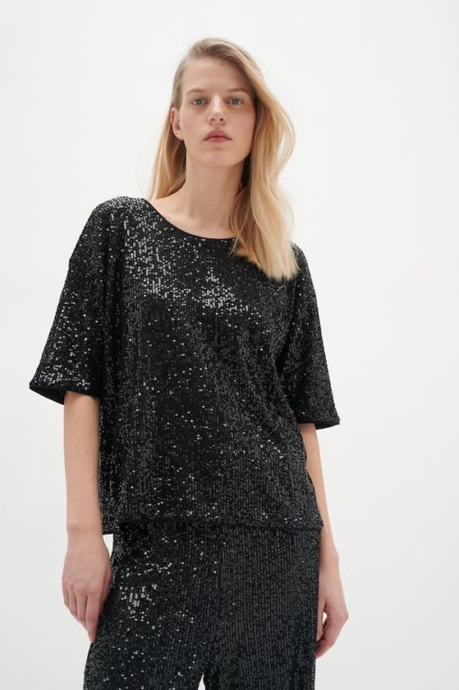 InWear Jarjar Sequin Top Black