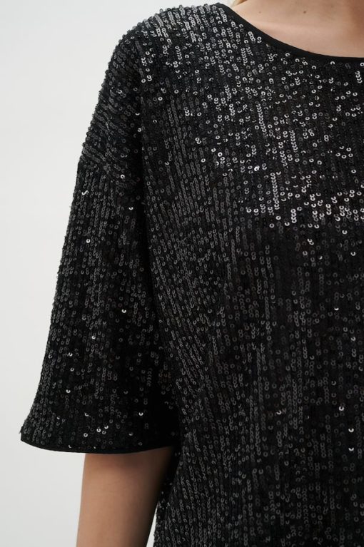 InWear Jarjar Sequin Top Black