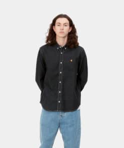 Carhartt WIP L/S Weldon Shirt Black