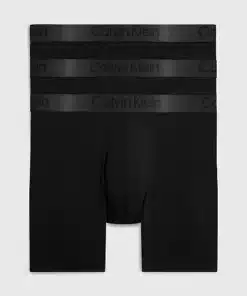 Calvin Klein 3-Pack Boxer Briefs Black