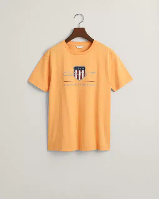 Gant Teens Archive Shield T-shirt Coral Apricot