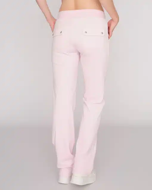Juicy Couture Classic Velour Del Ray Pocket Pant Cherry Blossom